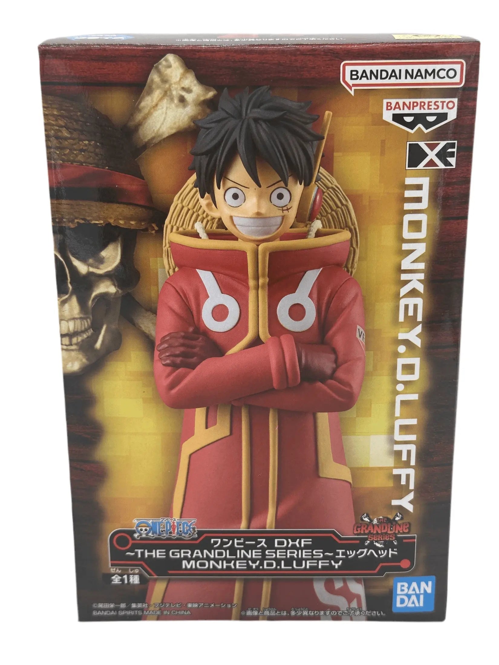 ONE PIECE FIGURA FIGURA MONKEY D. LUFFY THE GRANDLINE SERIES EGG HEAD DXF BANPRESTO STOCK JAPÓN Banpresto Otaku Village