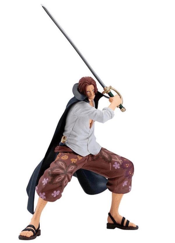ONE PIECE FIGURA GRANDISTA SHANKS BANPRESTO COMO NUEVA
