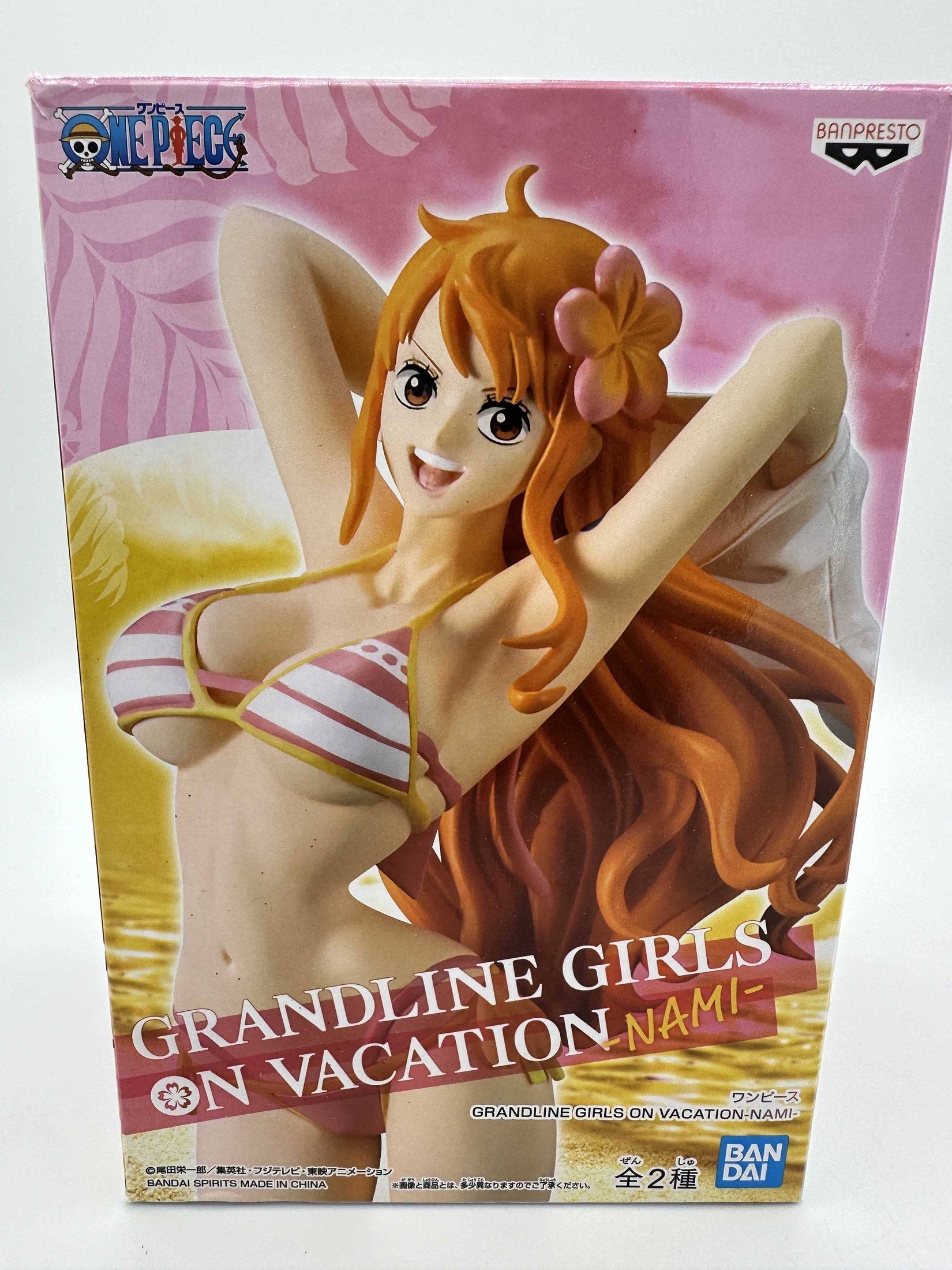 ONE PIECE FIGURA GRANDLINE GIRLS ON VACATION NAMI BANPRESTO COMO NUEVA PREVENTA 3-4 sem.