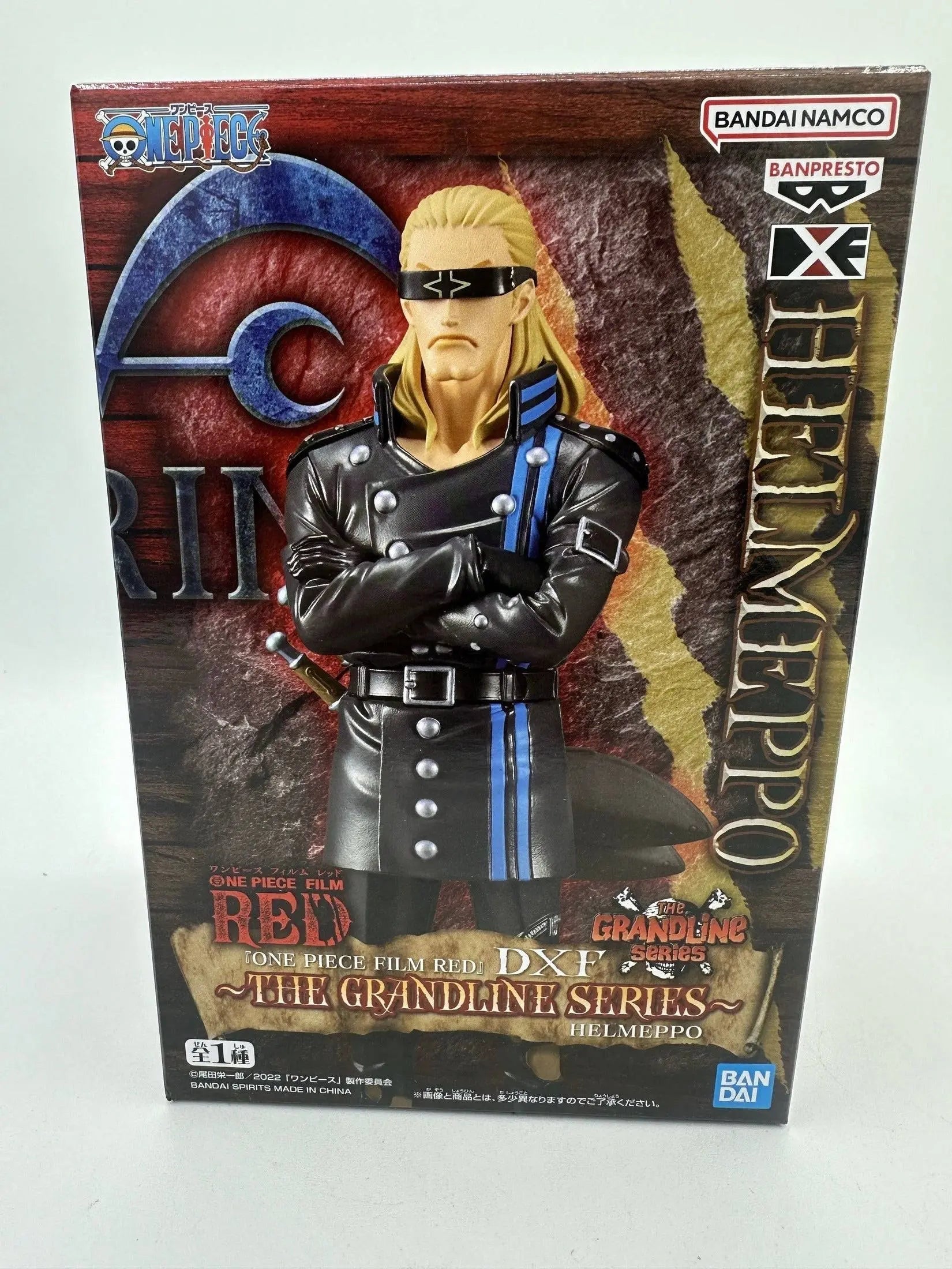 ONE PIECE FIGURA HELMEPPO FILM RED – DXF THE GRANDLINE SERIES BANPRESTO COMO NUEVA