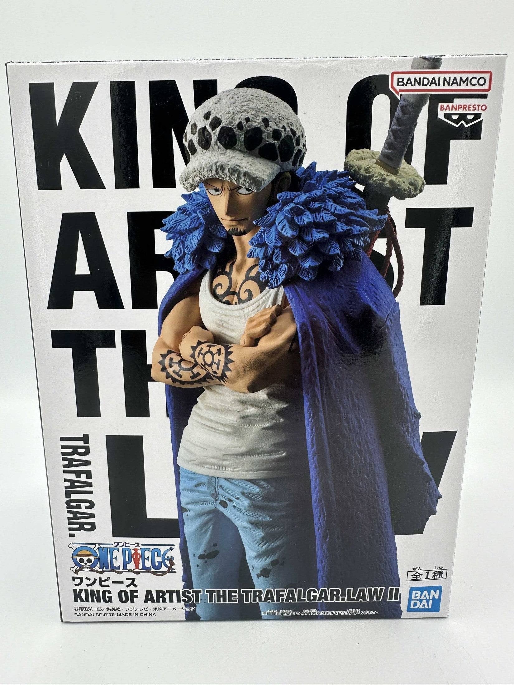 ONE PIECE FIGURA LAW ONE PIECE KING OF ARTIST II COMO NUEVA