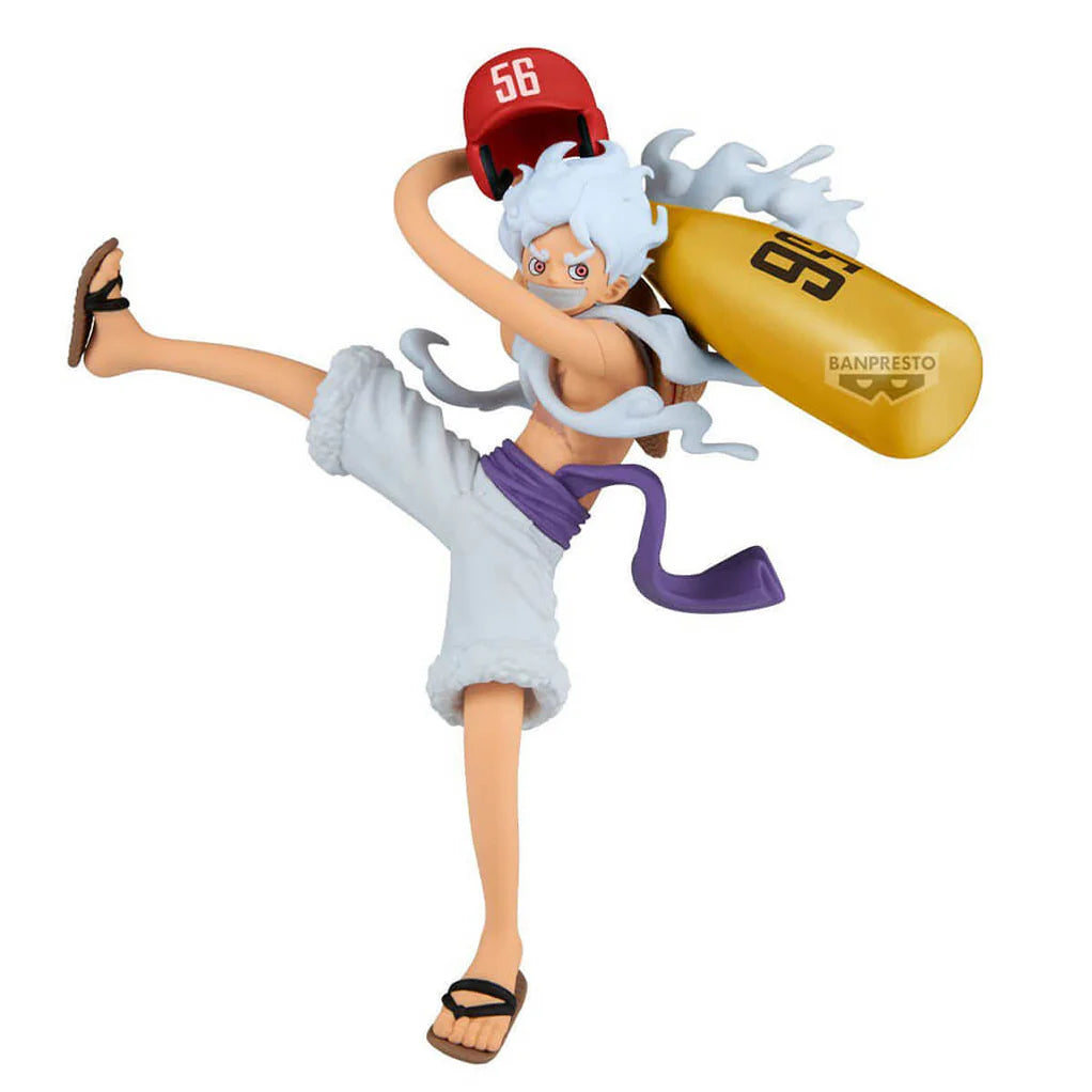 ONE PIECE FIGURA MONKEY D. LUFFY GEAR 5 II BATTLE RECORD COLLECTION COMO NUEVA PREVENTA
