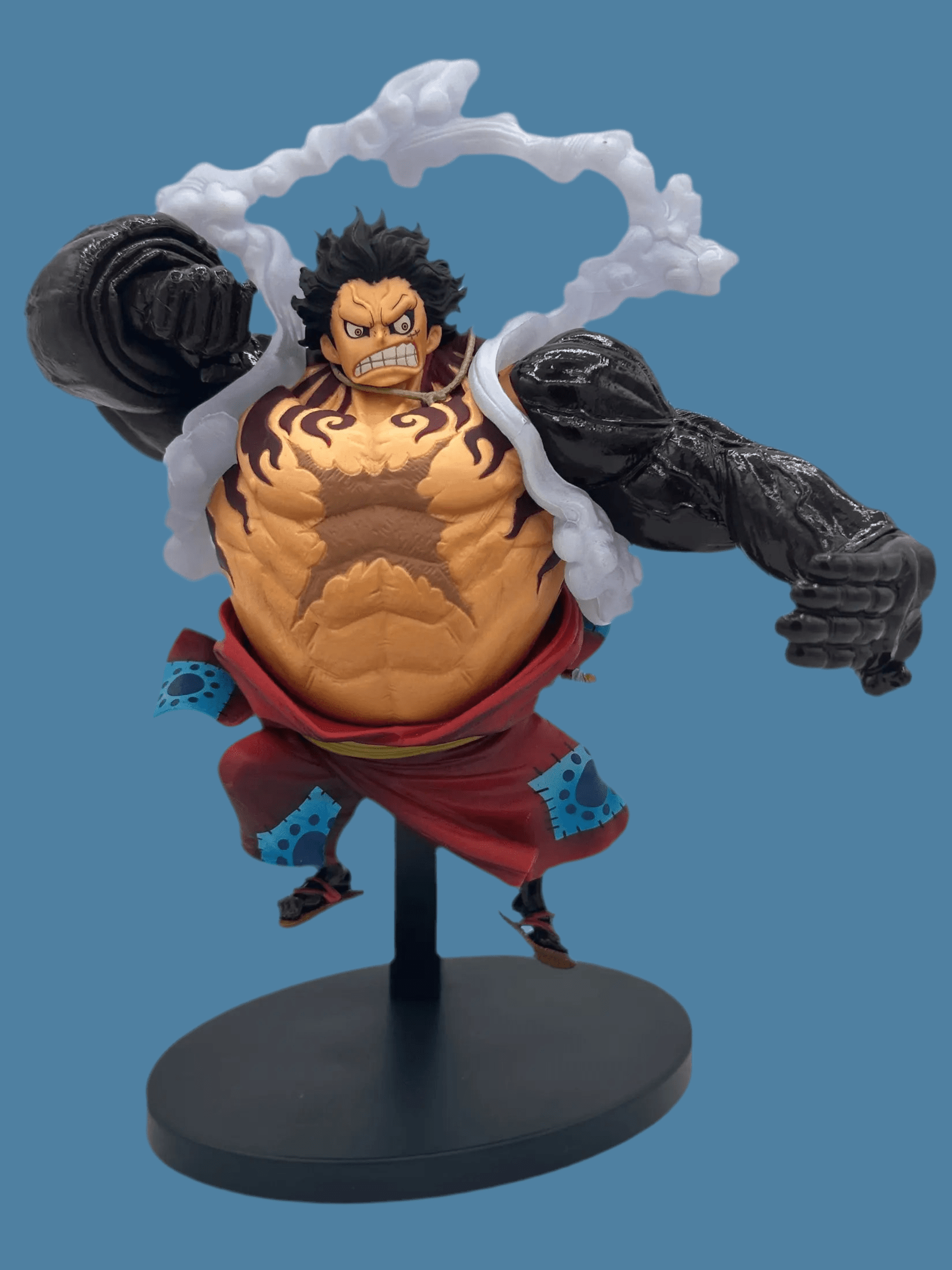 ONE PIECE FIGURA MONKEY D. LUFFY KING OF ARTIST GEAR 4 COMO NUEVA