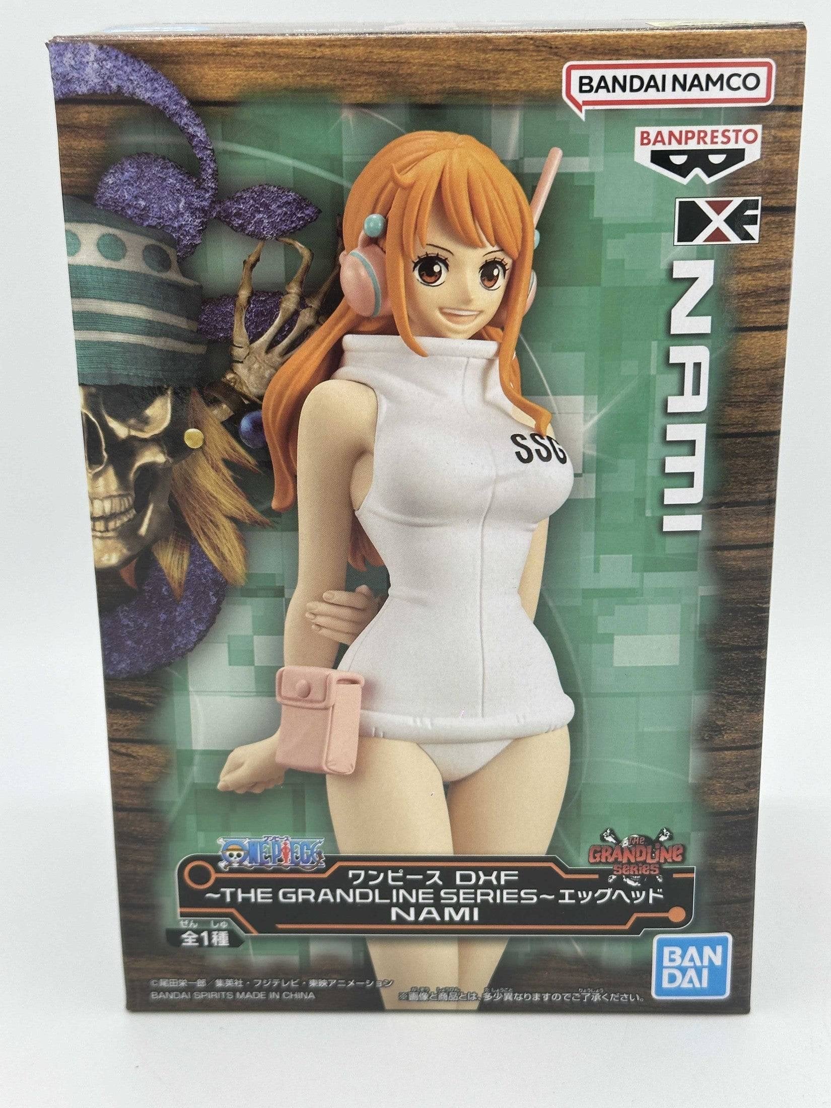 ONE PIECE FIGURA NAMI DXF THE GRANDLINE SERIES – EGG HEAD STOCK JAPÓN