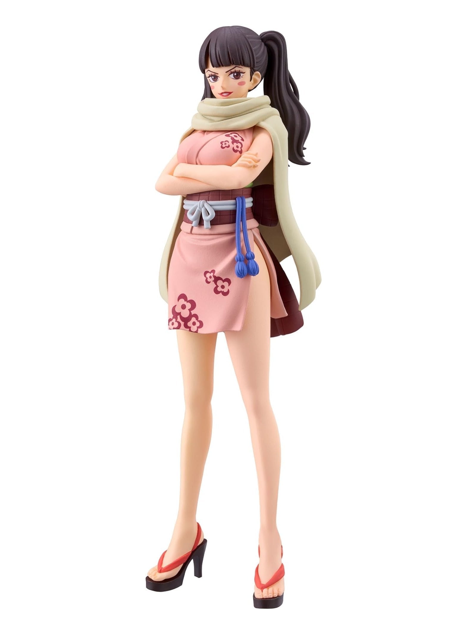 ONE PIECE FIGURA SHINOBU THE GRANDLINE SERIES WANOKUNI DXF BANPRESTO COMO NUEVA