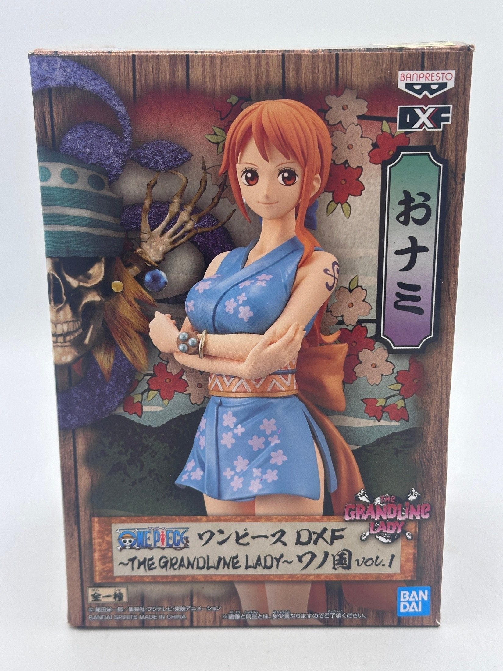 ONE PIECE FIGURA THE GRANDLINE LADY VOL.1 ONAMI COMO NUEVA PREVENTA 3-4 sem.