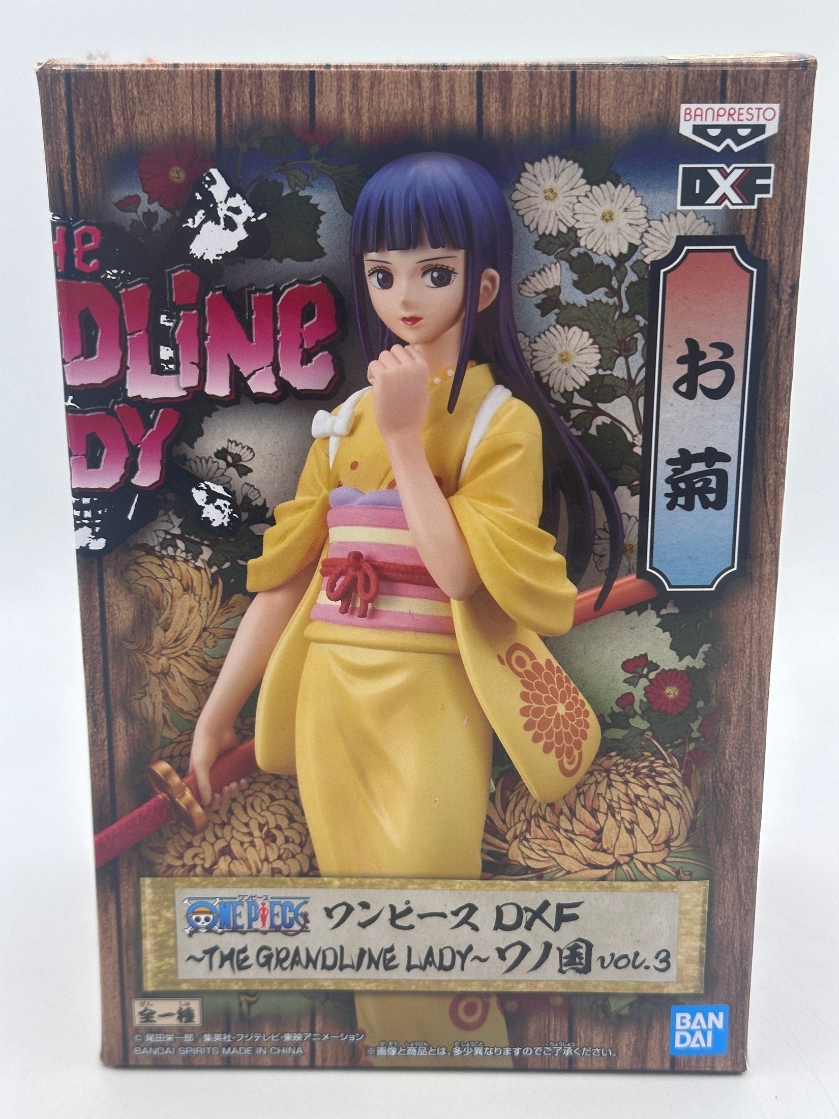 ONE PIECE FIGURA THE GRANDLINE LADY VOL.3 OKIKU MUY BUEN ESTADO