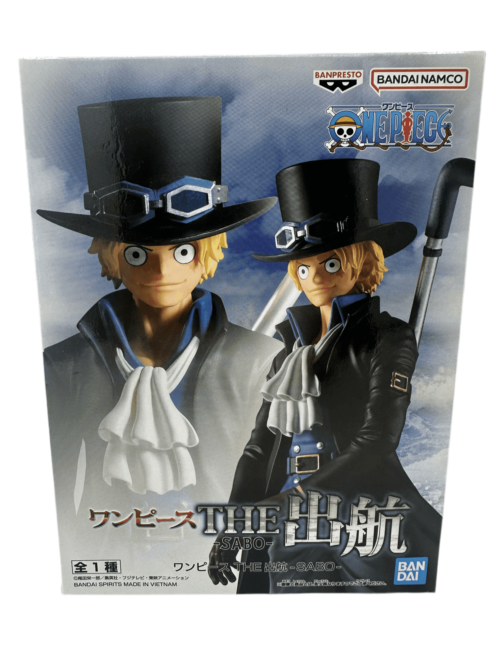 ONE PIECE FIGURA THE SHUKKO SABO COMO NUEVA