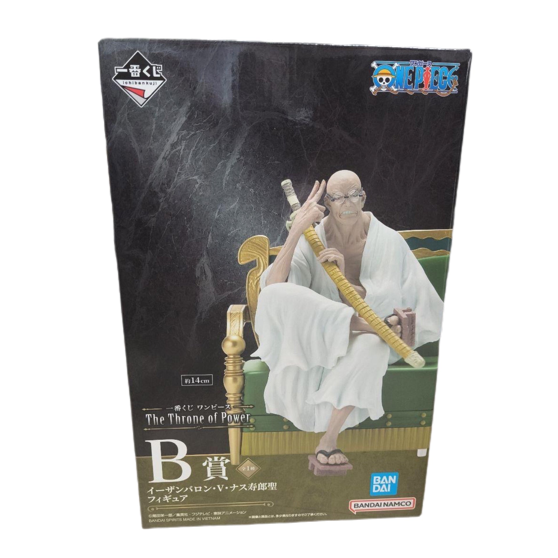 ONE PIECE FIGURA THRONE OF POWER PREMIO B EIZAN BARON V NAS JURO ICHIBAN KUJI PRECINTADA PREVENTA 3-4 SEM. Ichiban Kuji Otaku Village