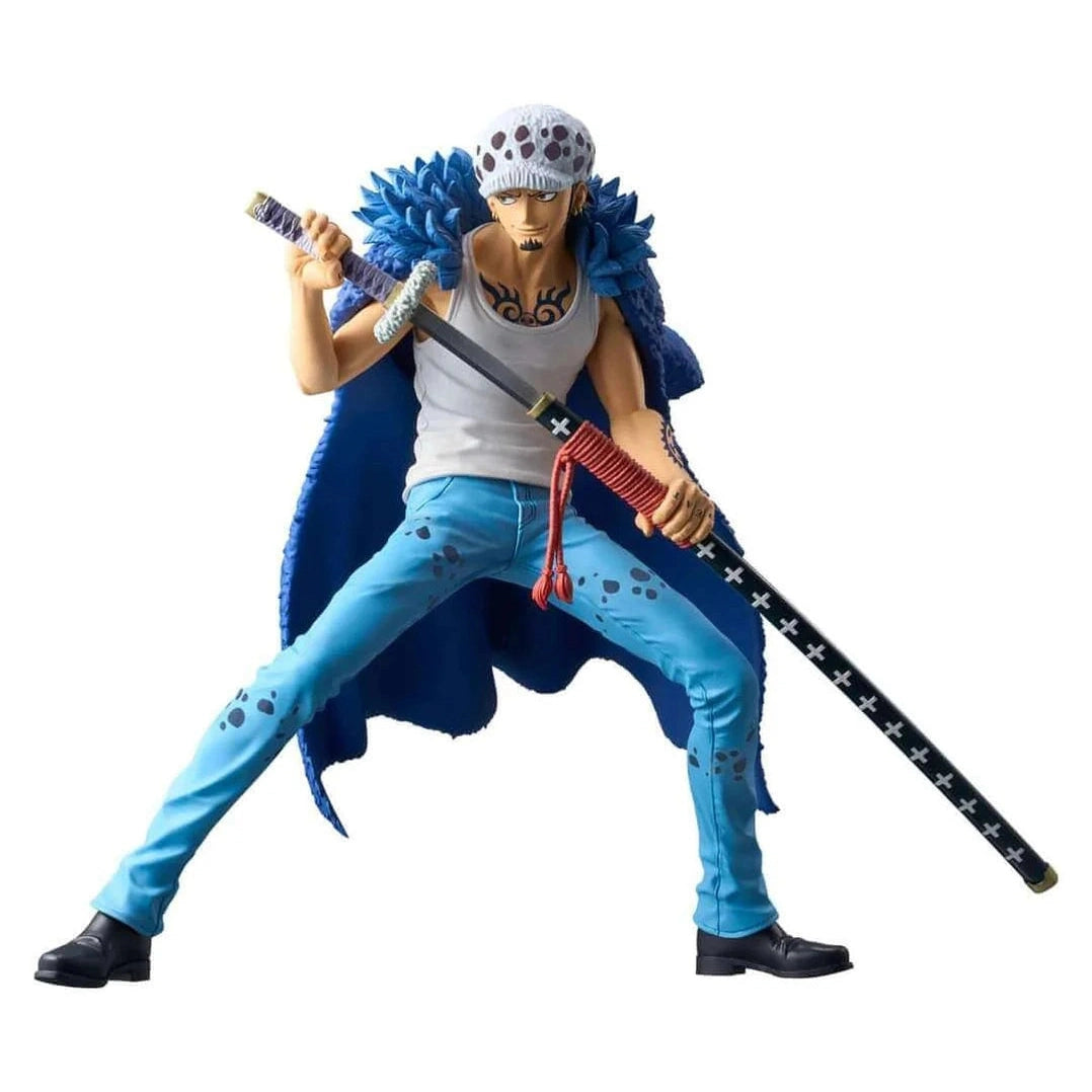 ONE PIECE FIGURA TRAFALGAR LAW ONE PIECE GRANDISTA COMO NUEVA