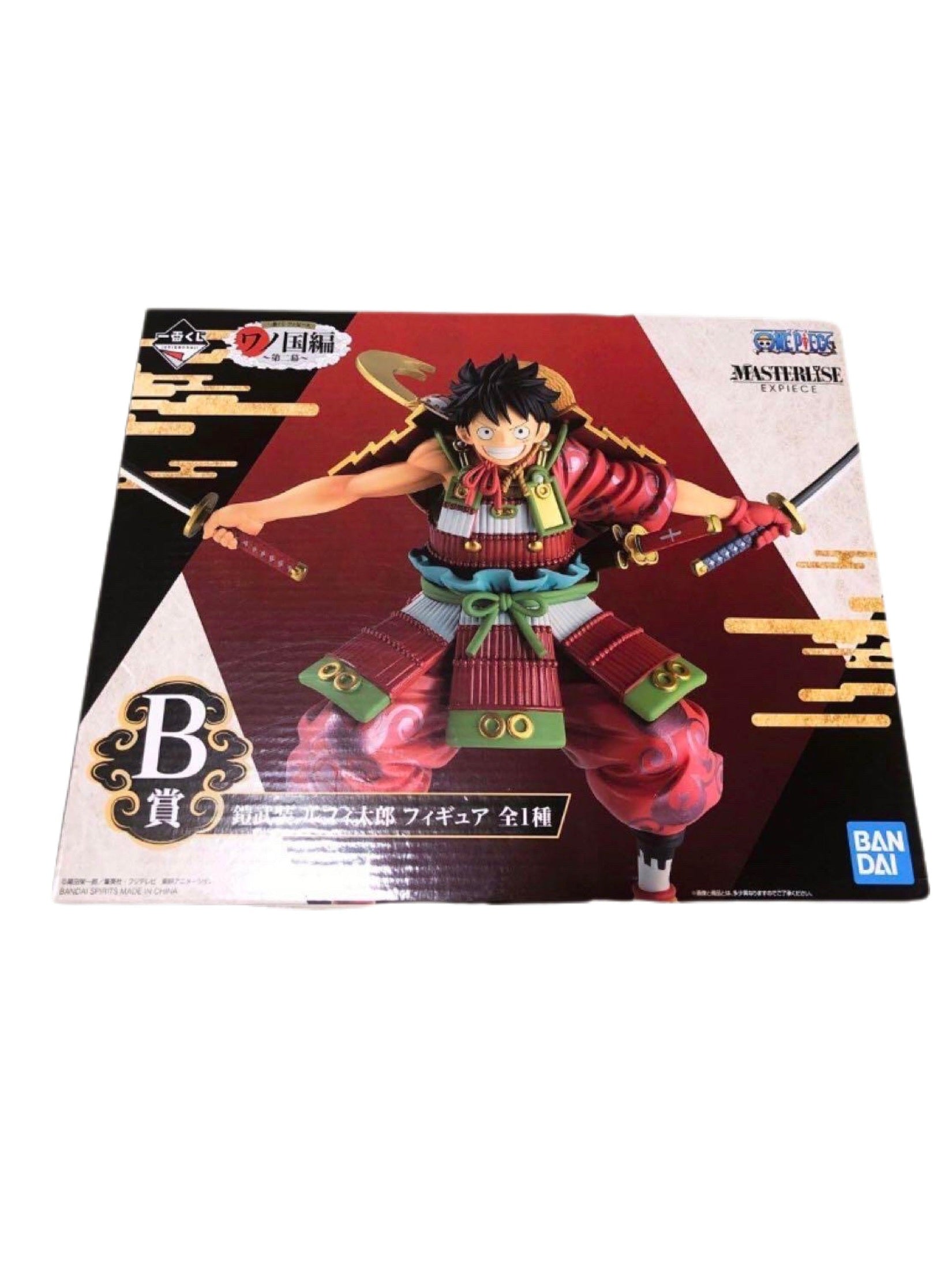 ONE PIECE FIGURA WANO COUNTRY EDITION ~ACT 2~ PREMIO B ARMORED LUFFY-TARO CHIBAN KUJI PRECINTADA PREVENTA 3-4 SEM. Ichiban Kuji Otaku Village