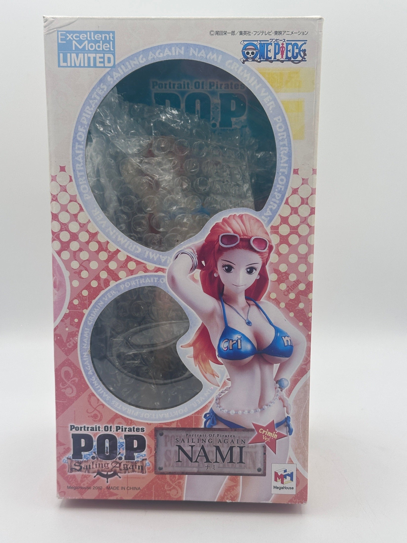 ONE PIECE POP NAMI CRIMINAL VER. 1/8 MEGAHOUSE MUY BUEN ESTADO