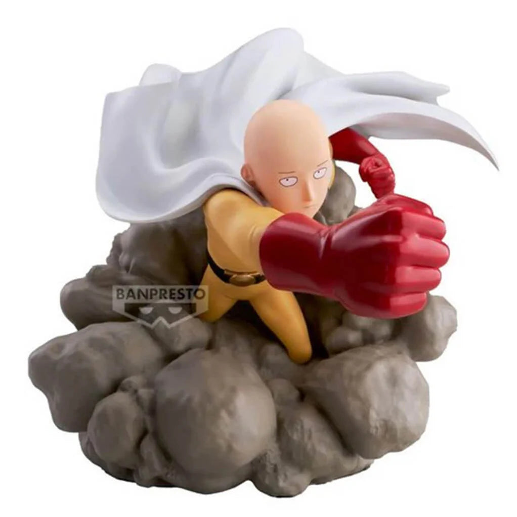 ONE PUNCH MAN FIGURA SAITAMA DIORAMA COMO NUEVA PREVENTA
