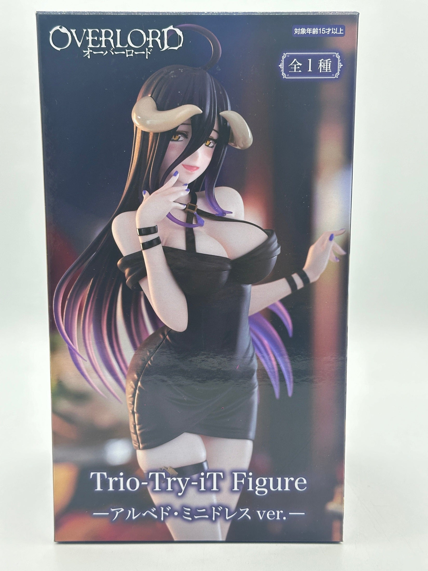 OVERLORD FIGURA ALBEDO TRIO-IT-FIGURE MUY BUEN ESTADO Furyu Otaku Village