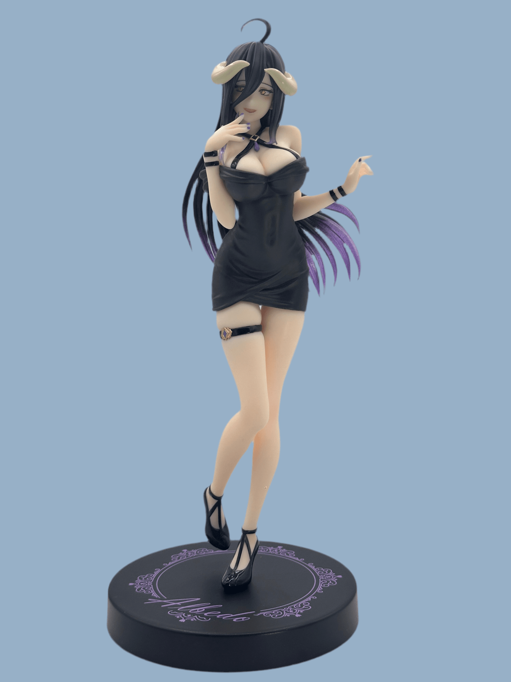 OVERLORD FIGURA ALBEDO TRIO-IT-FIGURE MUY BUEN ESTADO Furyu Otaku Village