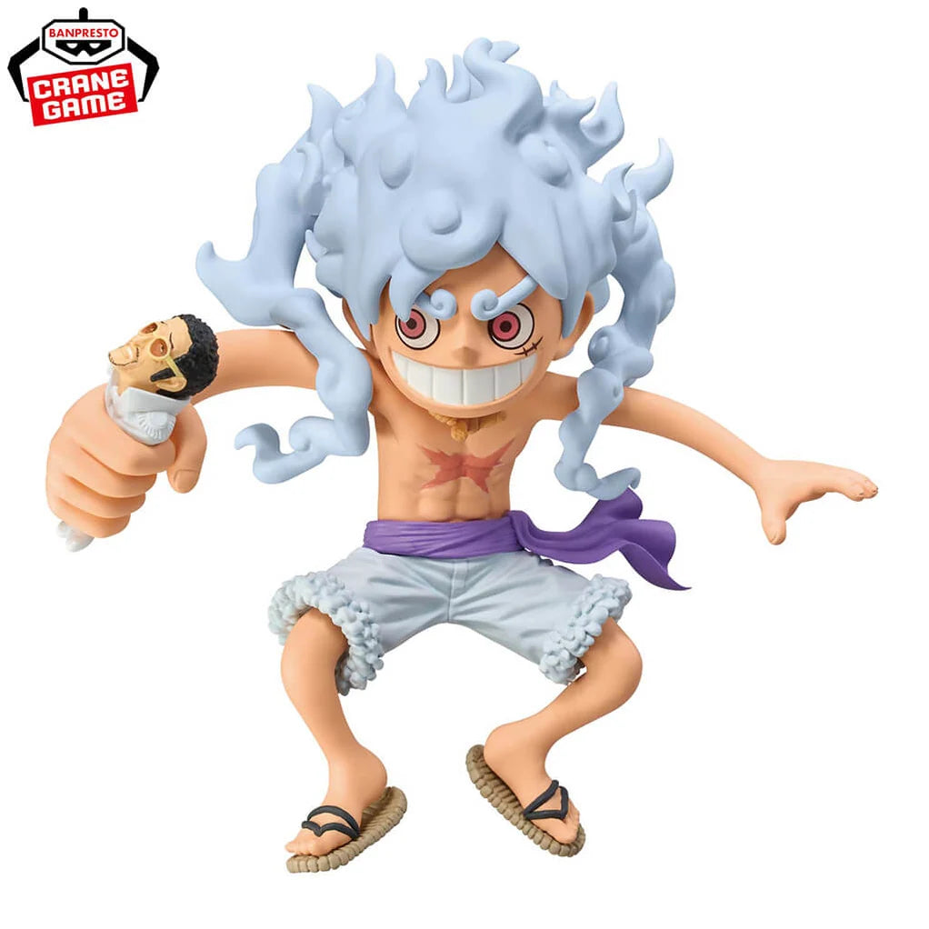 One Piece Banpresto Mega WCF Figura Monkey D. Luffy Gear 5 and Kizaru-Banpresto-Otaku Village