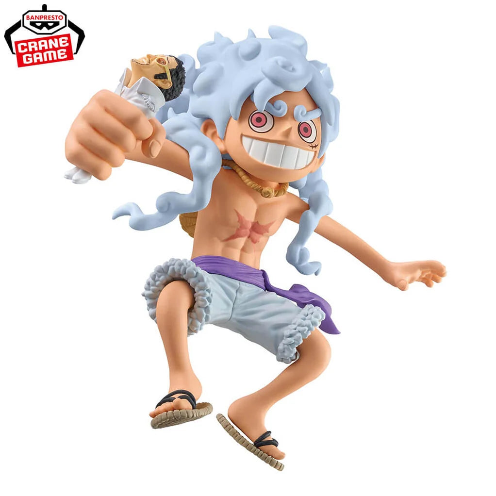 One Piece Banpresto Mega WCF Figura Monkey D. Luffy Gear 5 and Kizaru-Banpresto-Otaku Village