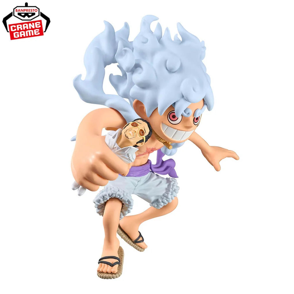 One Piece Banpresto Mega WCF Figura Monkey D. Luffy Gear 5 and Kizaru-Banpresto-Otaku Village