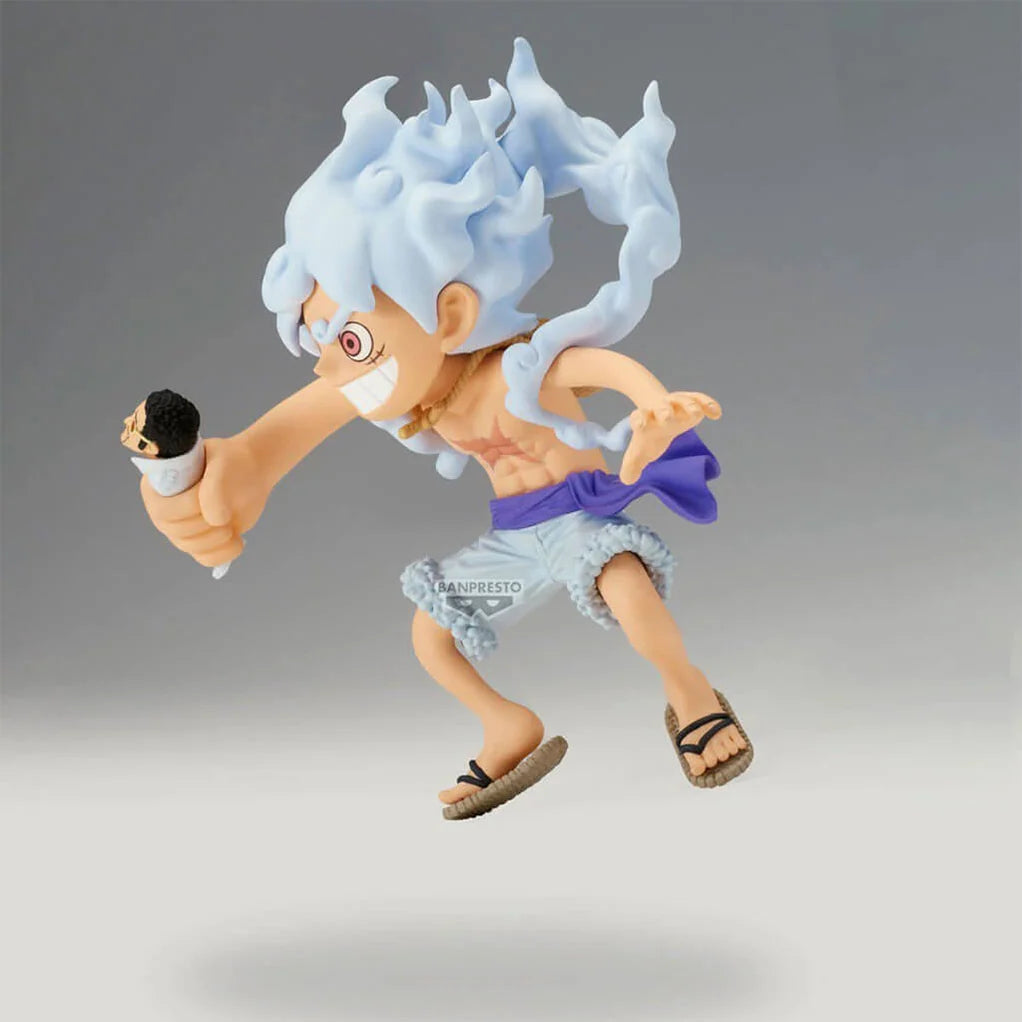 One Piece Banpresto Mega WCF Figura Monkey D. Luffy Gear 5 and Kizaru-Banpresto-Otaku Village