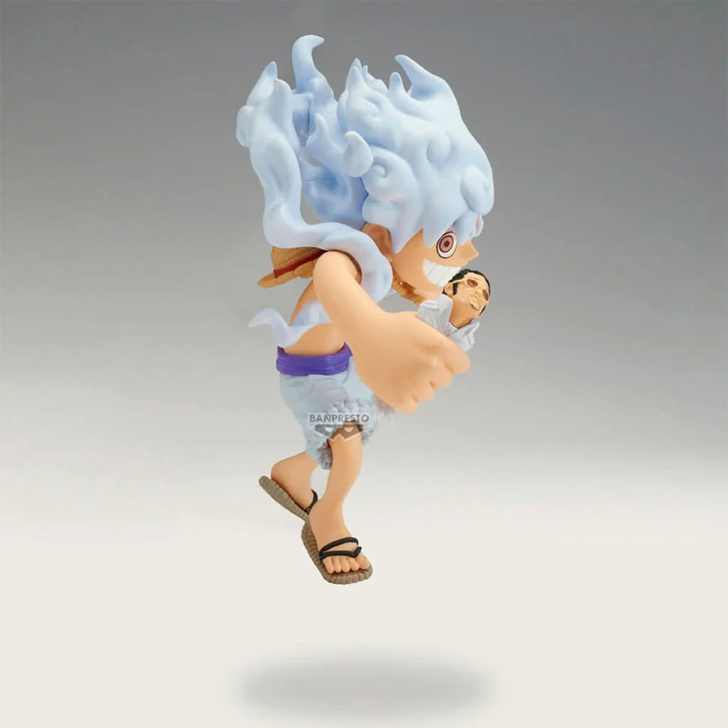 One Piece Banpresto Mega WCF Figura Monkey D. Luffy Gear 5 and Kizaru-Banpresto-Otaku Village