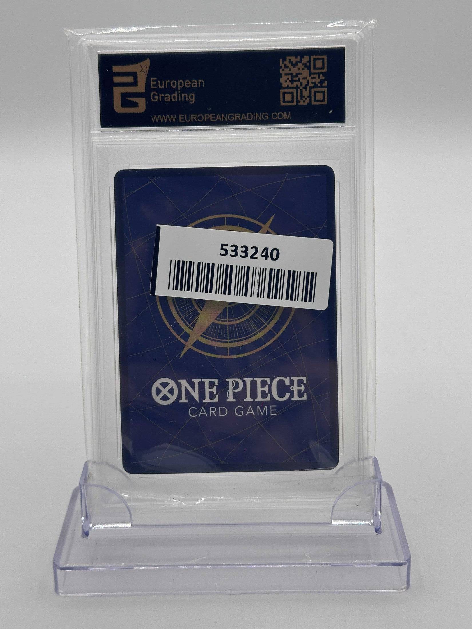 ONE PIECE CARD GAME MONKEY D. LUFFY ST01-012 SIGNED