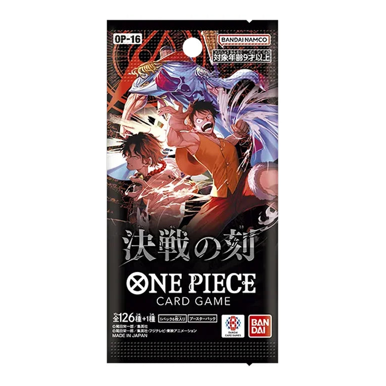 One Piece Card Game OP-16 Time of Battle Sobre (Japonés)-One Piece Card Game-Otaku Village