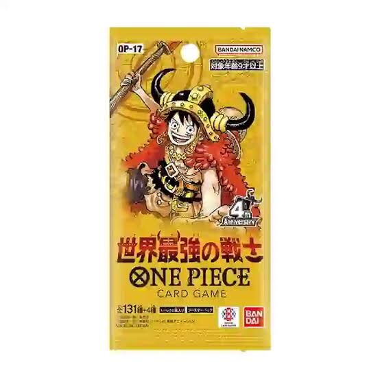 One Piece Card Game OP-17 4th Anniversary Sobre (Japonés)-One Piece Card Game-Otaku Village