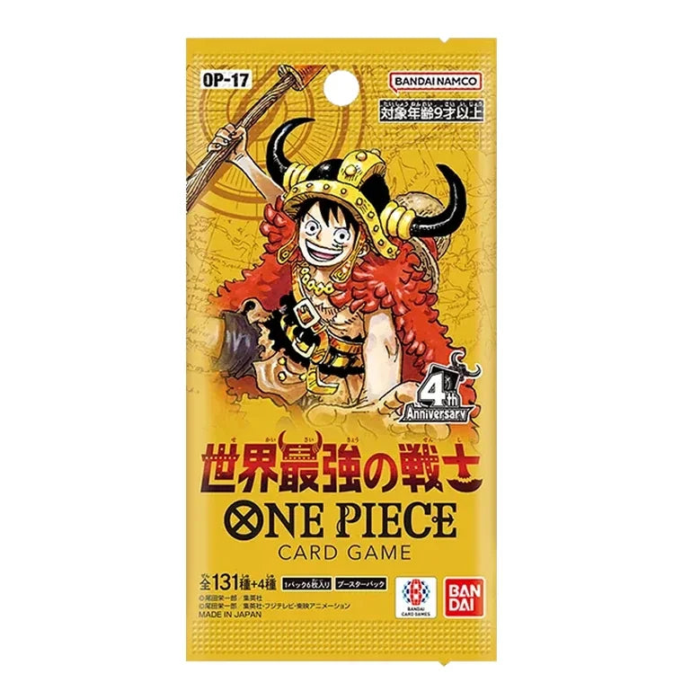 One Piece Card Game OP-17 4th Anniversary Sobre (Japonés)-One Piece Card Game-Otaku Village
