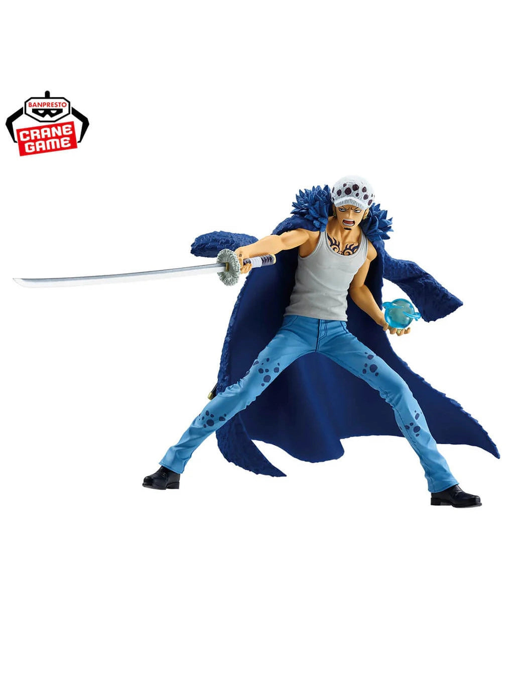 ONE PIECE FIGURA BATTLE RECORD COLLECTION II - TRAFALGAR LAW COMO NUEVA STOCK JAPÓN 5-6 sem.