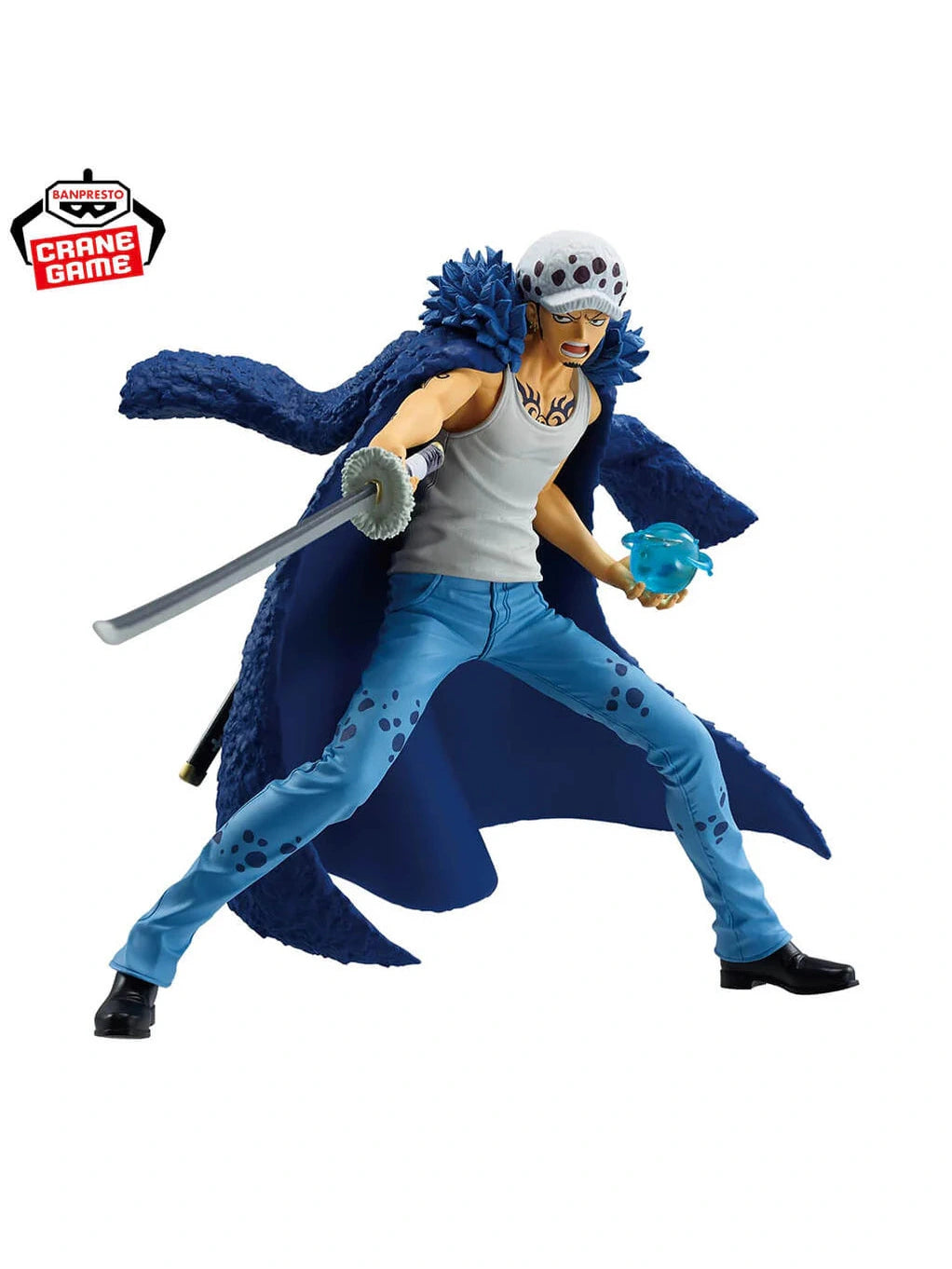 ONE PIECE FIGURA BATTLE RECORD COLLECTION II - TRAFALGAR LAW COMO NUEVA STOCK JAPÓN 5-6 sem.