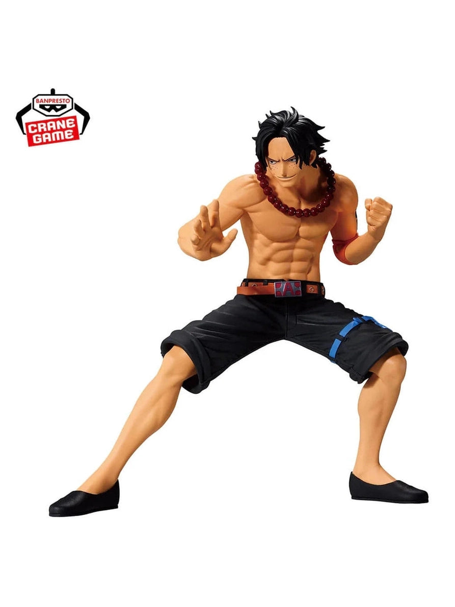 ONE PIECE FIGURA BATTLE RECORD COLLECTION PORTGAS D. ACE COMO NUEVA