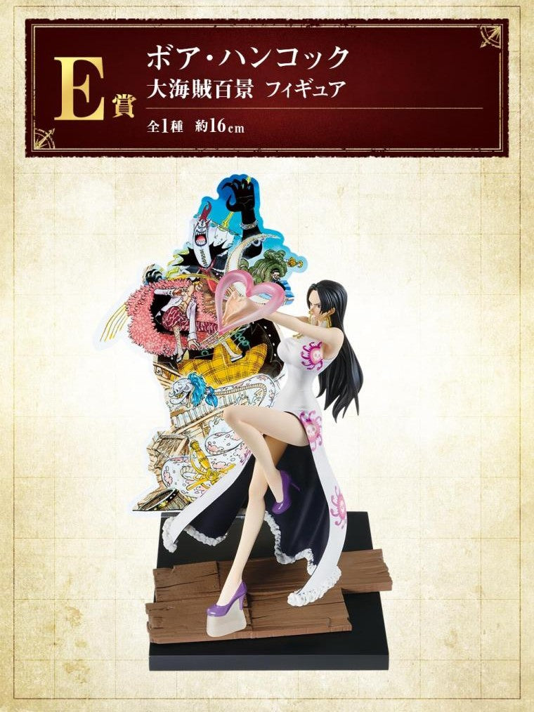 ONE PIECE FIGURA BIG PIRATE HUNDRED VIEWS PREMIO E BOA HANCOCK ICHIBAN KUJI