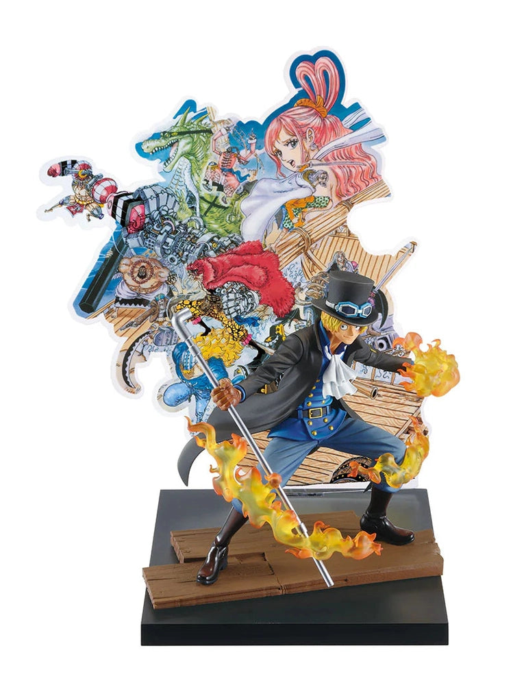 ONE PIECE FIGURA BIG PIRATE HUNDRED VIEWS PREMIO F SABO ICHIBAN KUJI