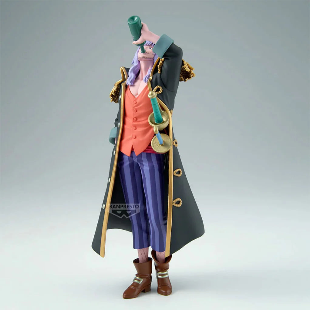 ONE PIECE FIGURA CAPTAIN JOHN BATTLE RECORD COLLECTION COMO NUEVA PREVENTA