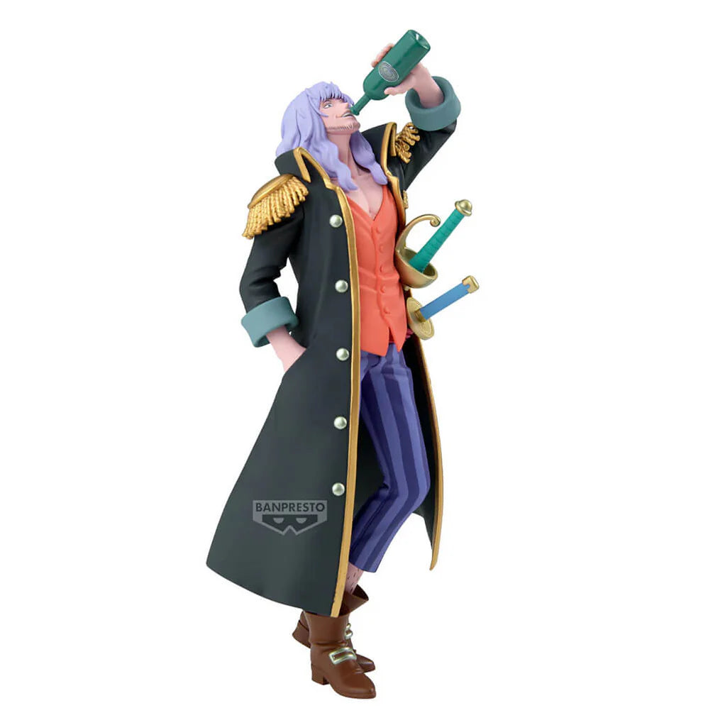 ONE PIECE FIGURA CAPTAIN JOHN BATTLE RECORD COLLECTION COMO NUEVA PREVENTA