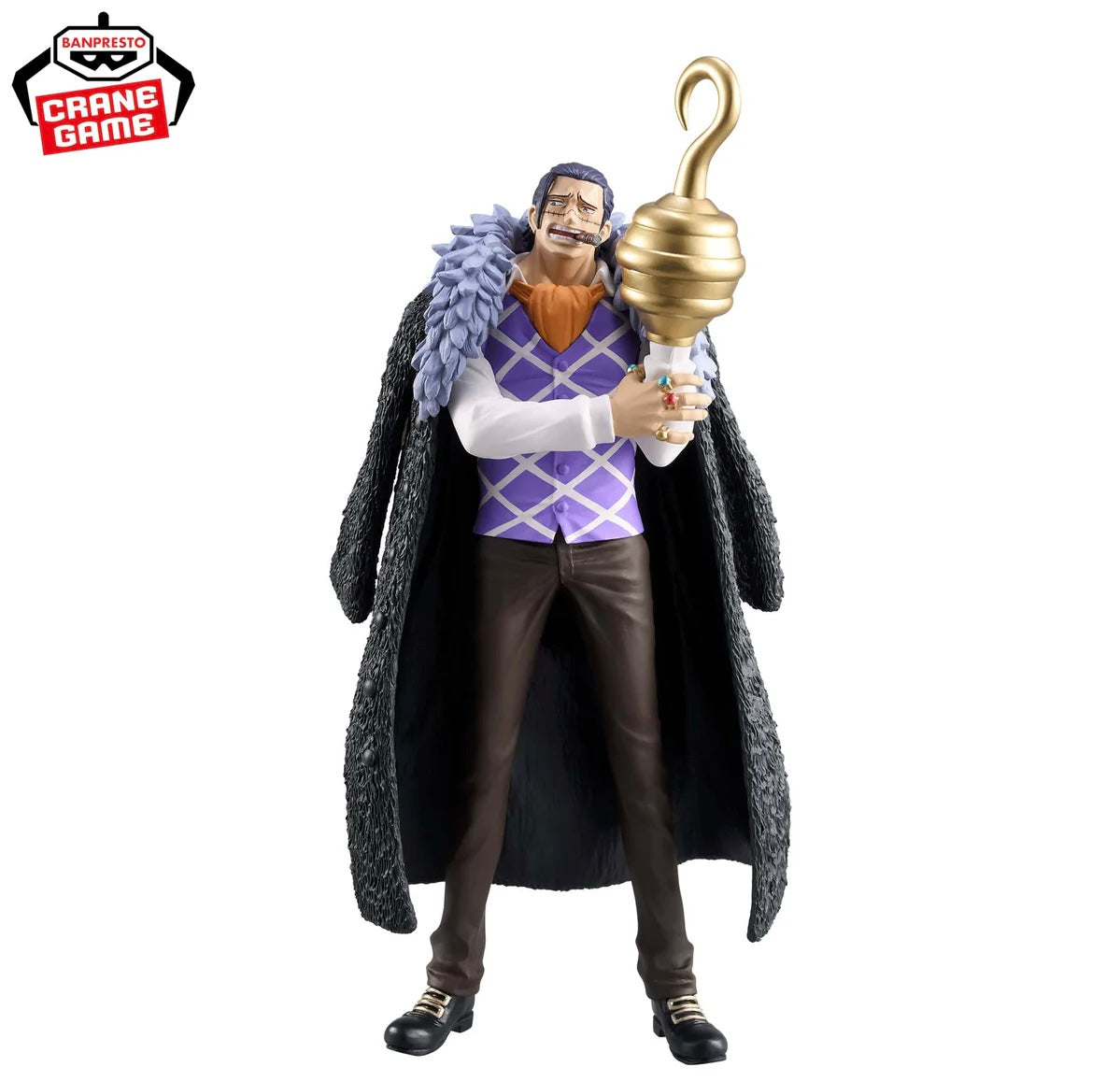 ONE PIECE FIGURA CROCODRILE DXF THE GRANDLINE SERIES EXTRA DXF COMO NUEVA STOCK JAPÓN 5-6 sem.