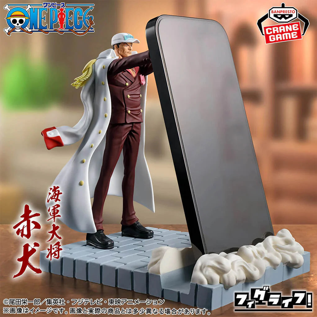 ONE PIECE FIGURA DE AKAINU SAKAZUKI FIG LIFE COMO NUEVA