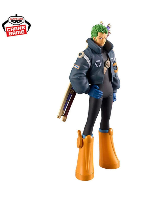 ONE PIECE FIGURA EGGHEAD RORONOA ZORO GRANDLINE SERIES COMO NUEVA
