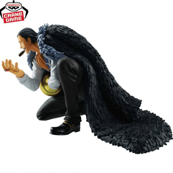 ONE PIECE FIGURA FIGURA CROCODILE BATTLE RECORD COLLECTION BANPRESTO COMO NUEVA