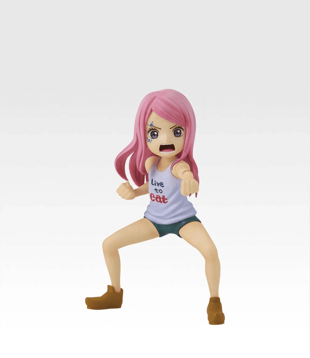 ONE PIECE FIGURA FUTURE ISLAND EGGHEAD FEELINGS FOR YOU CHILHOOD MINI FIGURE PREMIO F PACK COMPLETO PRECINTADA STOCK JAPÓN 5-6 sem.