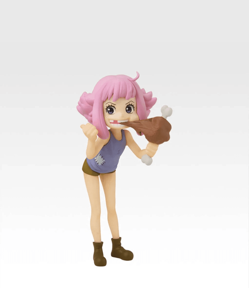 ONE PIECE FIGURA FUTURE ISLAND EGGHEAD FEELINGS FOR YOU CHILHOOD MINI FIGURE PREMIO F PACK COMPLETO PRECINTADA STOCK JAPÓN 5-6 sem.