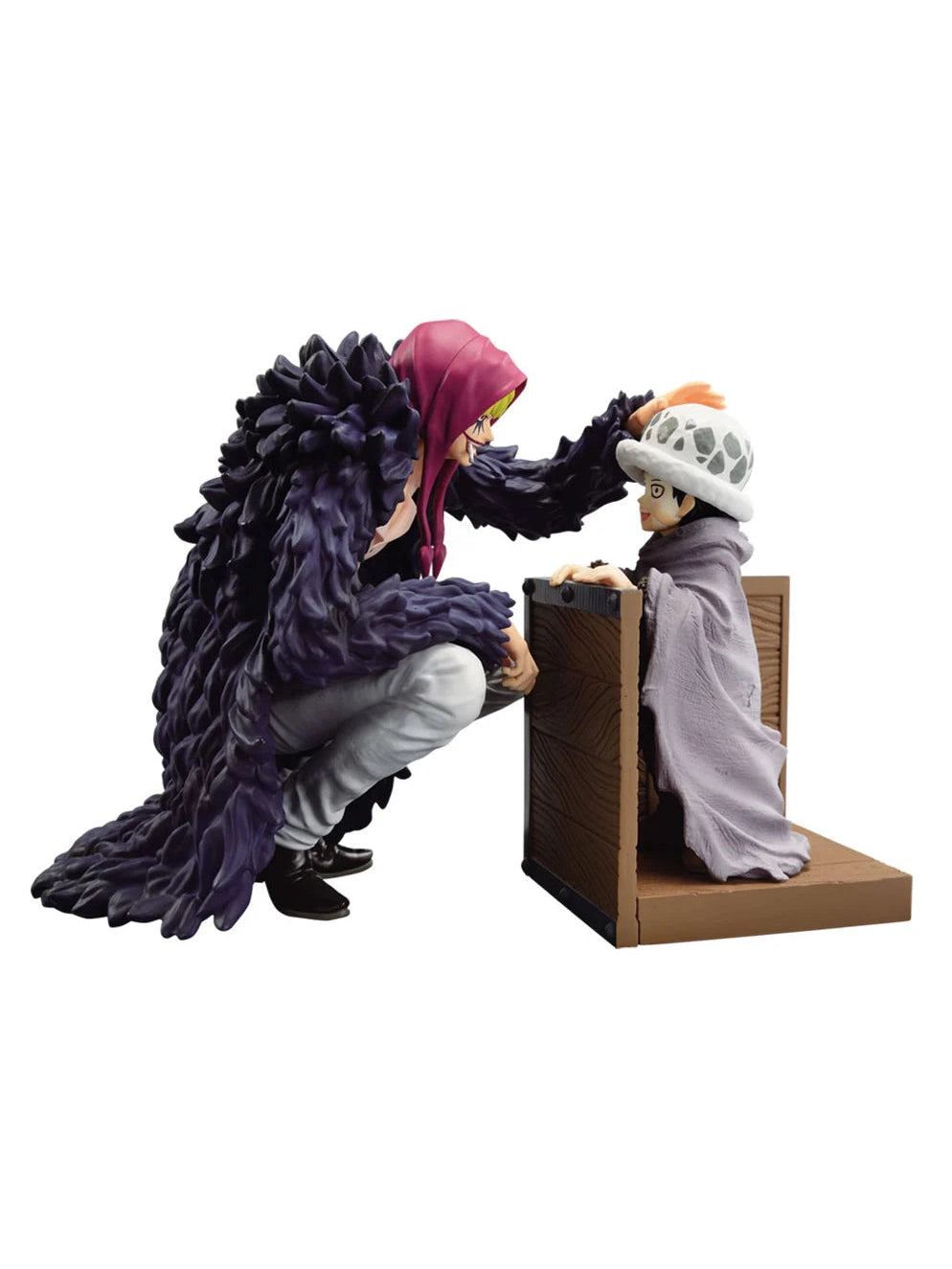 ONE PIECE FIGURA ICHIBAN KUJI REVIBLE MOMENT LAW & CORAZON PREMIO B