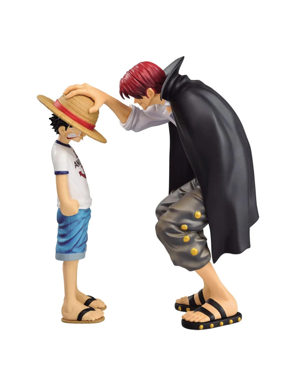 ONE PIECE FIGURA ICHIBAN KUJI REVIBLE MOMENT LUFFY & SHANKS PREMIO A