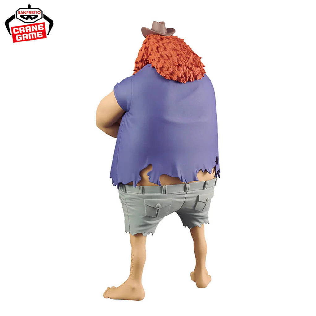 ONE PIECE FIGURA JAGUAR D. SAUL DXF SERIE GRANDLINE SPECIAL COMO NUEVA STOCK JAPÓN 5-6 sem.