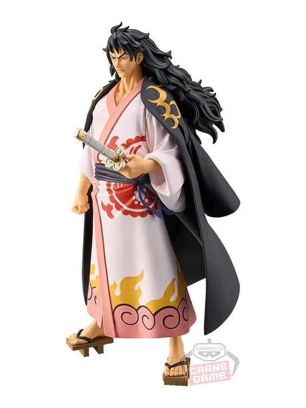 ONE PIECE FIGURA KOZUKI MOMONOSUKE ONE PIECE DXF THE GRANDLINE SERIES EXTRA COMO NUEVA