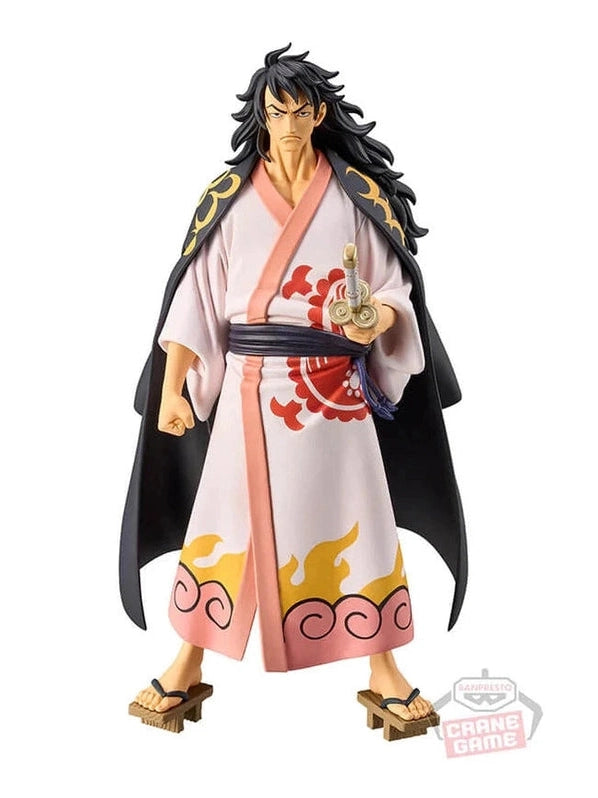 ONE PIECE FIGURA KOZUKI MOMONOSUKE ONE PIECE DXF THE GRANDLINE SERIES EXTRA COMO NUEVA