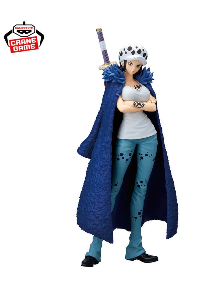 ONE PIECE FIGURA LAW GLITTER&GLAMOURS CHANGE Ver. BANPRESTO COMO NUEVA