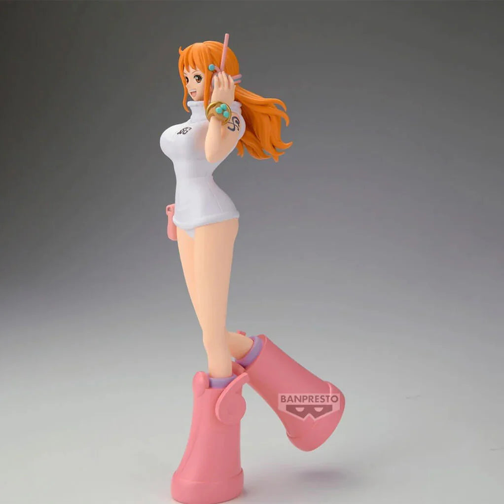 ONE PIECE FIGURA NAMI EGG HEAD STYLE GLITTER & GLAMOURS