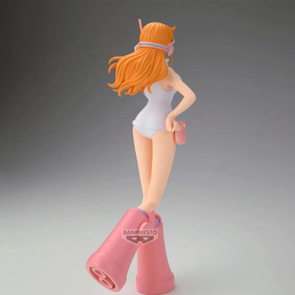 ONE PIECE FIGURA NAMI EGG HEAD STYLE GLITTER & GLAMOURS