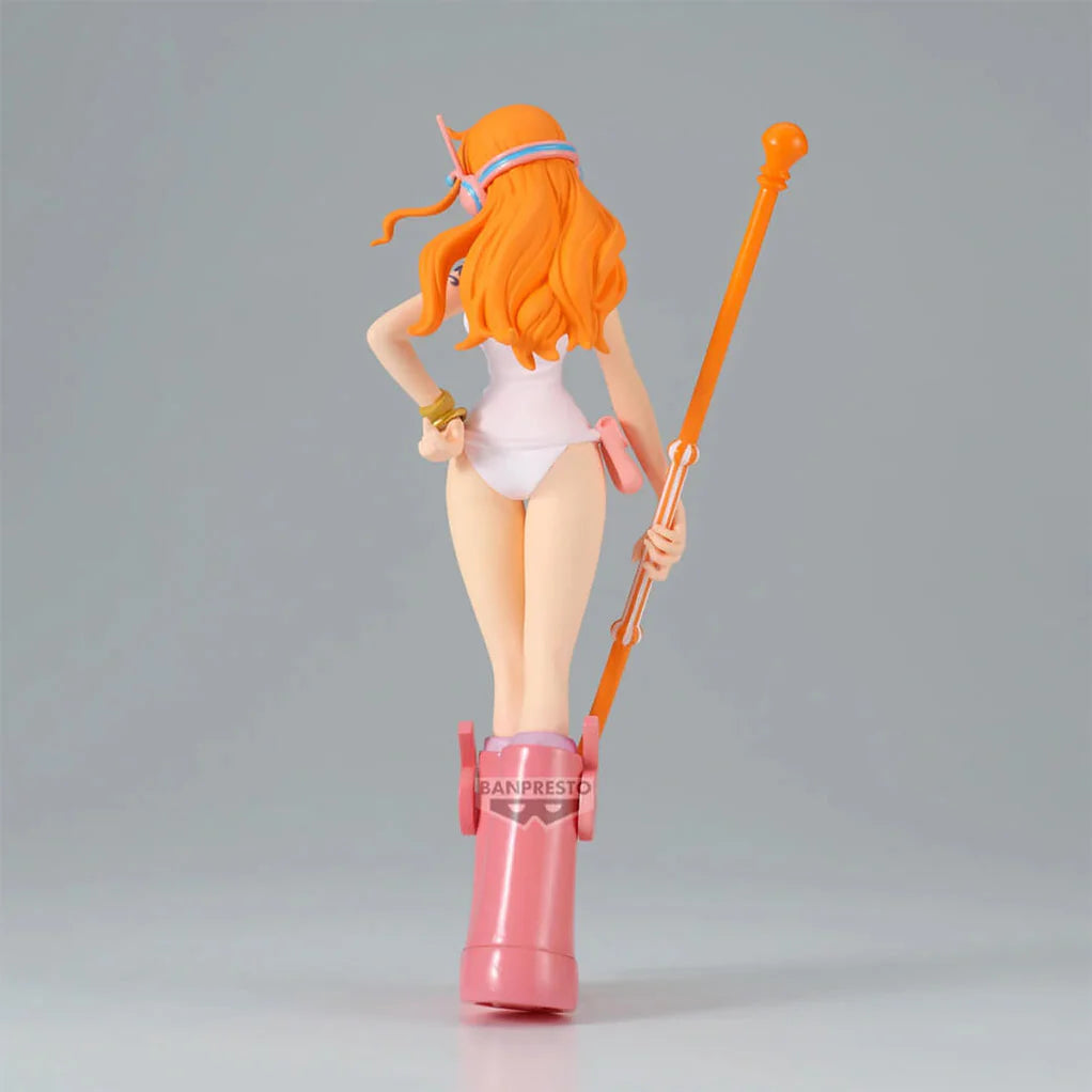 ONE PIECE FIGURA NAMI VERSIÓN EGG HEAD THE SHUKKO
